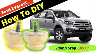 How to Replace Install BumpStop Ford Everest Ranger BT50