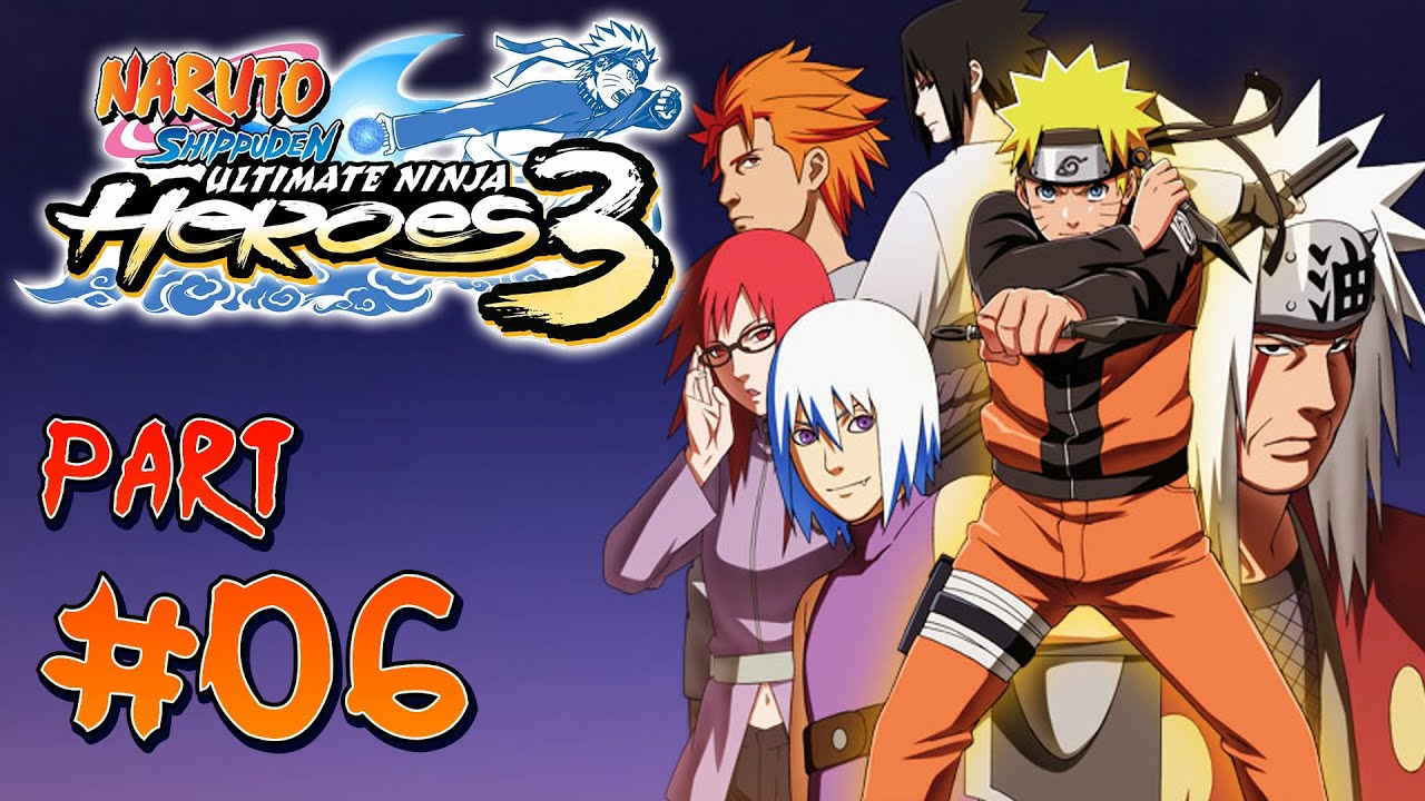 Naruto Shippuden: Ultimate Ninja Heroes 3 - Gameplay Walkthrough - Part