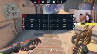 Kyedae reacts on ZOMBSNATION insane 1 vs 3 clutch against TL