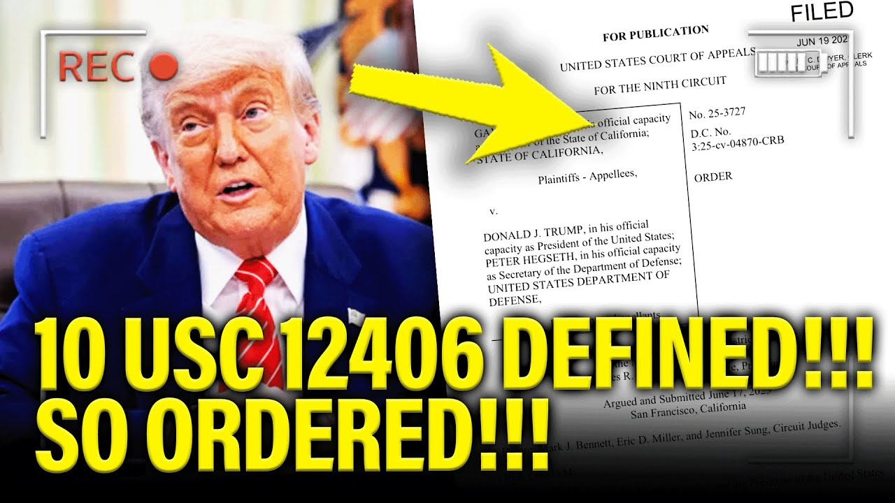 Appeals Court Makes MAJOR RULING on Trump TROOPS IN LA