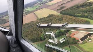Short flight in a CTSW ultralight.