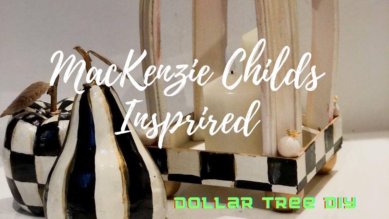 MacKenzie Childs Inspired Lantern Dollar Tree DIY