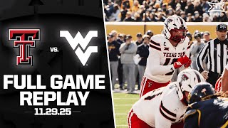 Texas Tech vs. West Virginia Full Game Replay (11.29.25) | 2025 Big 12 Football