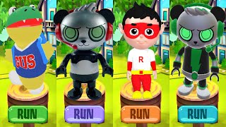 Tag With Super Ryan - Spy Robo Combo vs Gus vs Combo Panda Run GamePlay screenshot 3