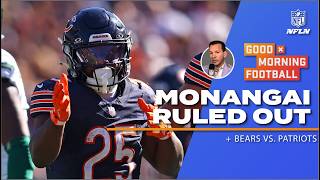 Bears vs. Patriots LOOKAHEAD: Kyle Monangai has been RULED OUT | Good Morning Football