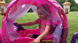 daddy daughter review after 6 months with the disney princess 24 vlot carriage.