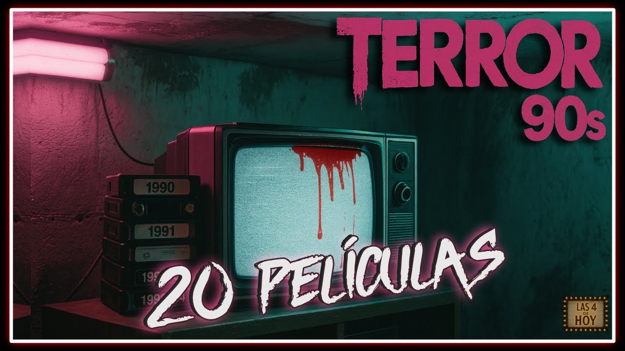 TERROR de los 90, Parte I 🔥20 PELIS que NO FALLAN (1990–94)