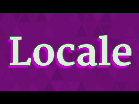 LOCALE pronunciation • How to pronounce LOCALE