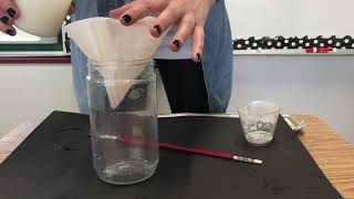 Separating Solids from Liquids by Filtering