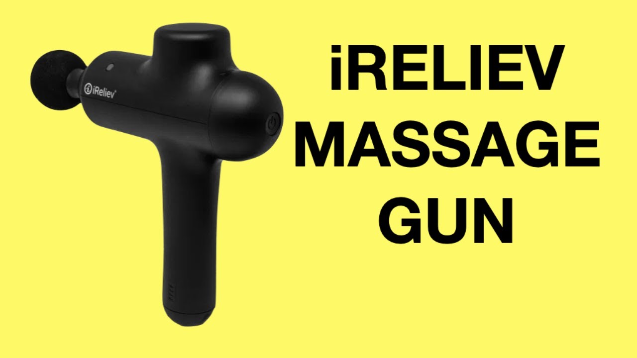 iReliev Percussion Massager Review (Handheld Massage Gun) YouTube