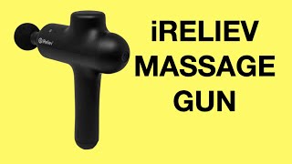 iReliev Percussion Massager Review (Handheld Massage Gun) screenshot 4
