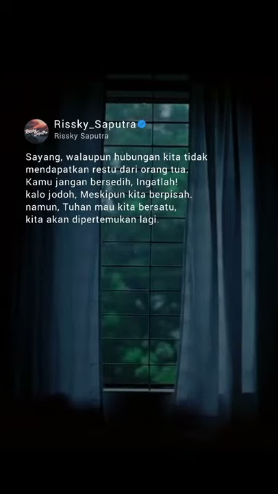 Story Wa Lagu Barat | Ketika Cinta Tak Direstui Orang Tua