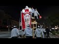 令和５年 岸城 ❗️#だんじり 大晦日新年宮入り曳航 😲カンカン場 貝源 S字 こなから坂 初詣⛩