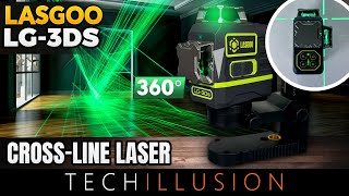 FAVOURABLE 3x360° Laser Level LG3Ds from LASGOO in test!  Lasgoo LG3Ds Green Laser  Review