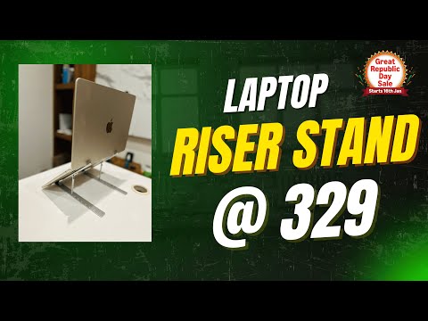 Amazon Great Republic Day Sale 2026 🔥 Dyazo Adjustable Laptop Stand Review | Productivity Upgrade