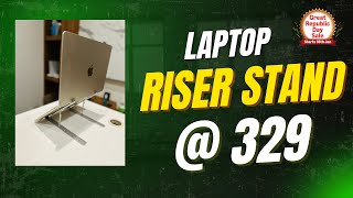 Amazon Great Republic Day Sale 2026 🔥 Dyazo Adjustable Laptop Stand Review | Productivity Upgrade