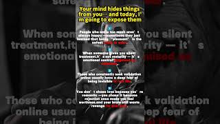 4 Dark Psychology Facts That Will Mess With Your Mind #darkpsychology #mindfacts #humanbehavior