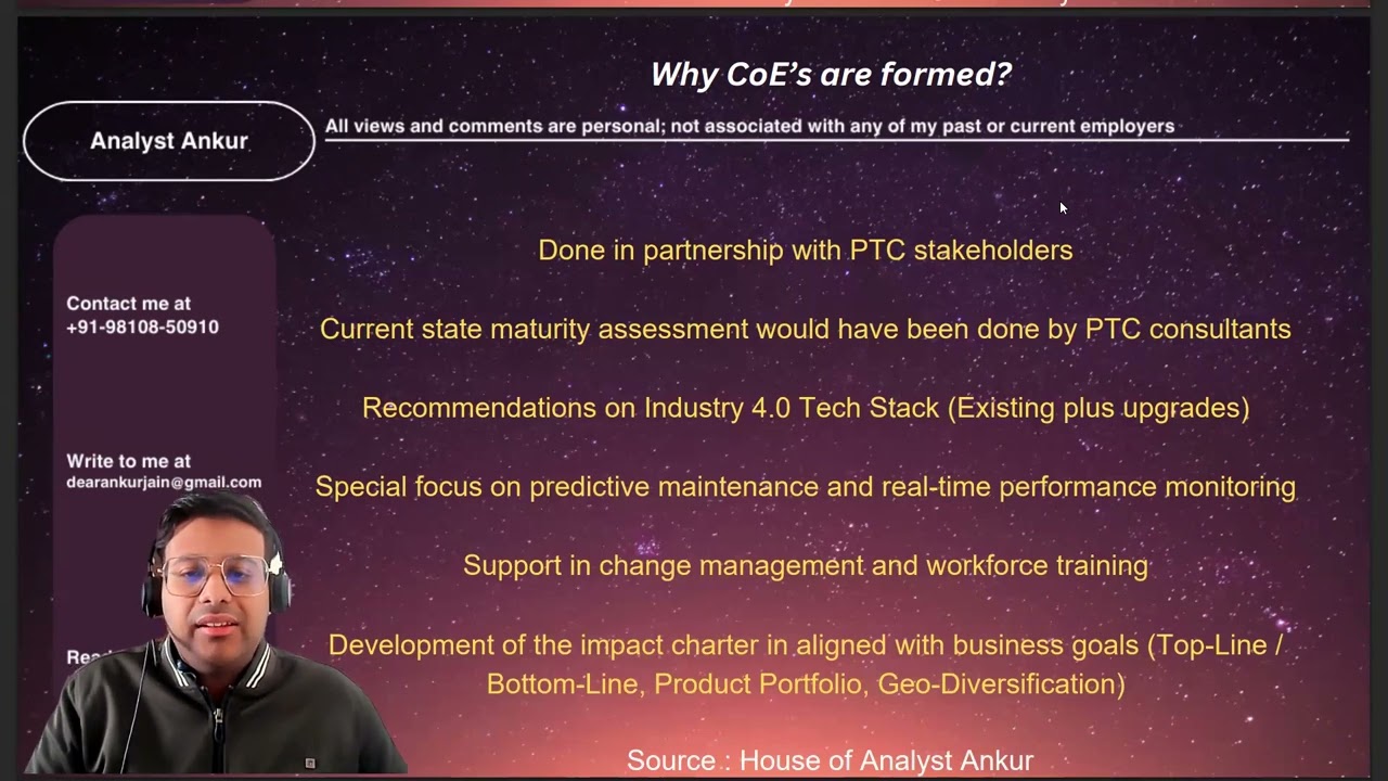 Why are COEs Centre of Excellence Formed | Industry 4.0 | House of Analyst Ankur