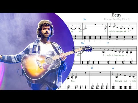 Betty (lyrics/chords) - AJR