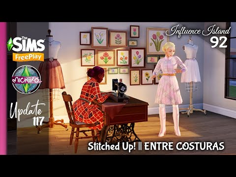 Influence Island 92 🪡 Stitched Up 🧵 | The Sims FreePlay