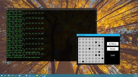 minesweeper.py AI demo