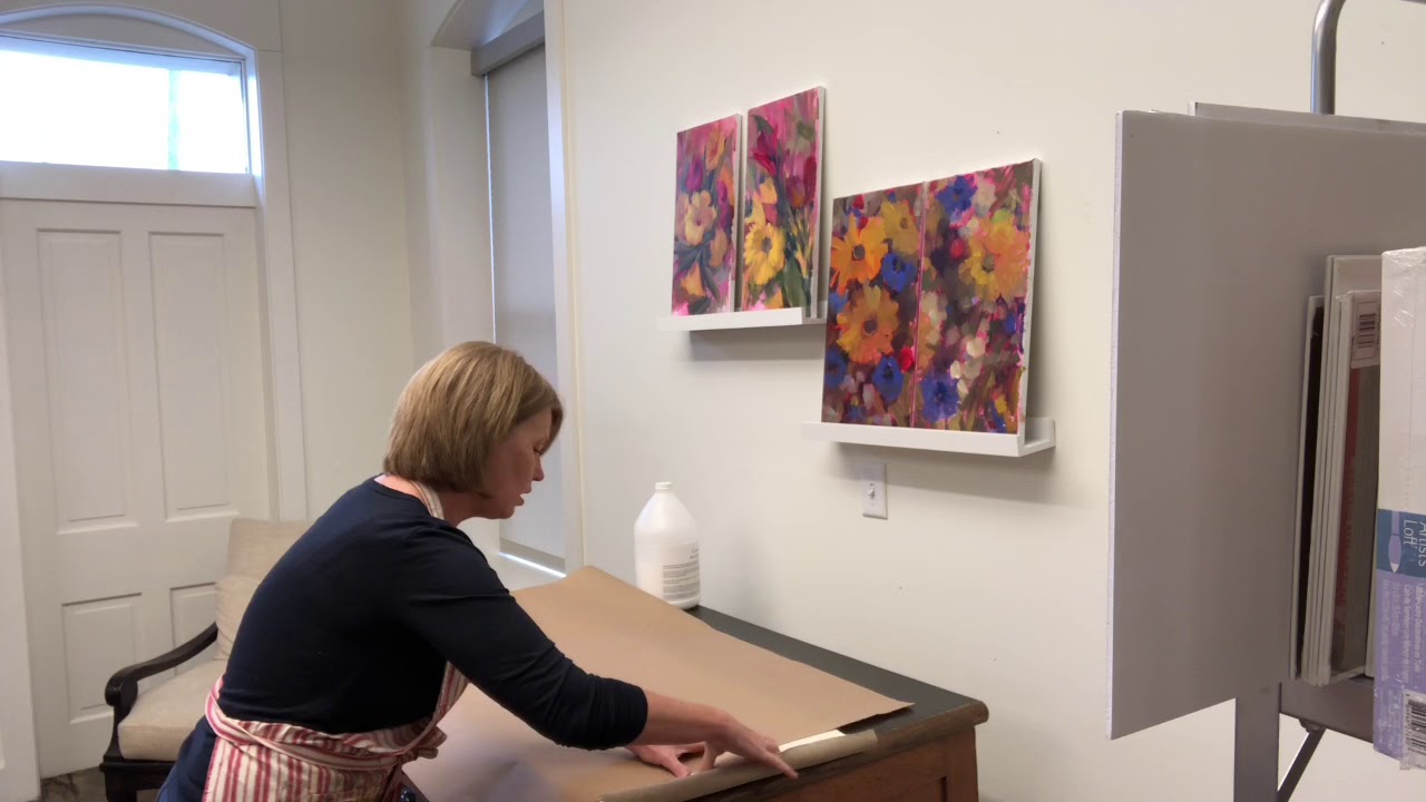 Laminate Canvas to Gator Board