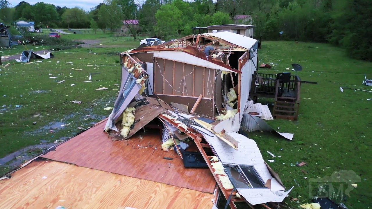 04132020 Carbon Hill, AL Tornado Damage YouTube