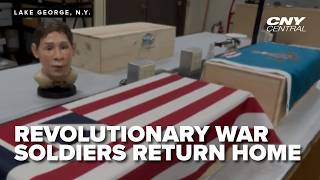 Remains of 44 Revolutionary War-era soldiers to be placed in Lake George memorial