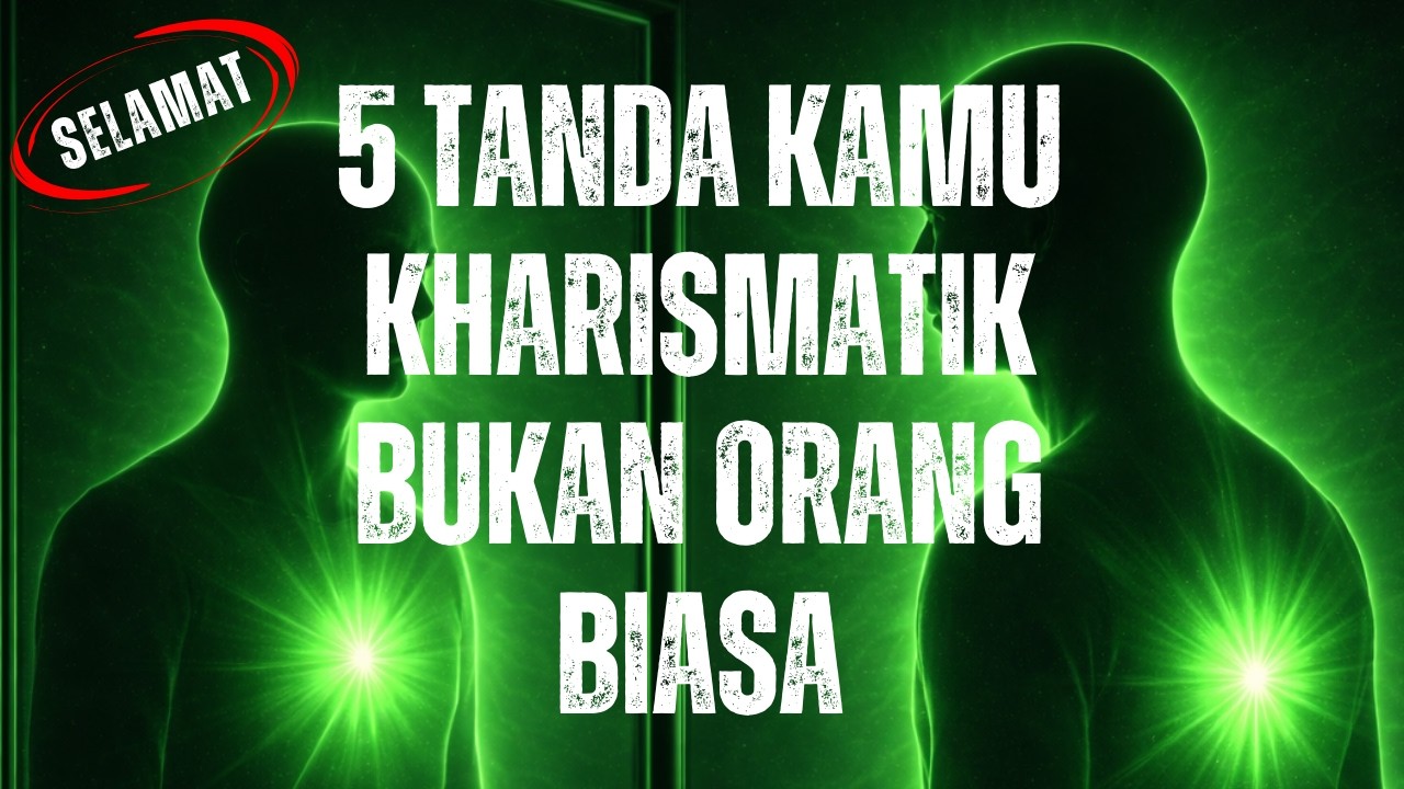 Selamat Jika Ada 5 Tanda ini! Kamu Berkharismatik Limited Edition - BAHASA SEMESTA