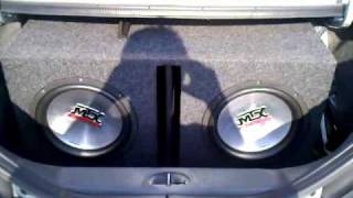 2 12 Inch MTX 5500 Thunder