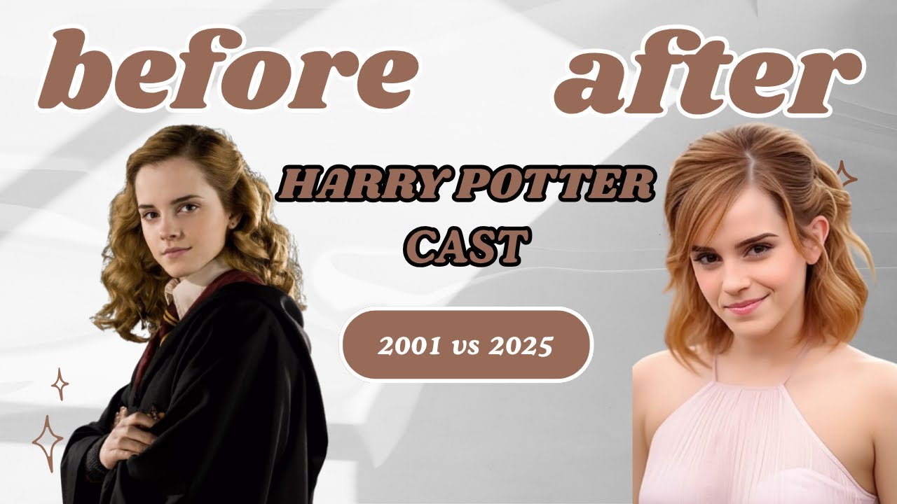 “Harry Potter Cast Then (2001) VS Now (2025) ✨ | You Won’t Believe How They Look Today! 🪄🔥”