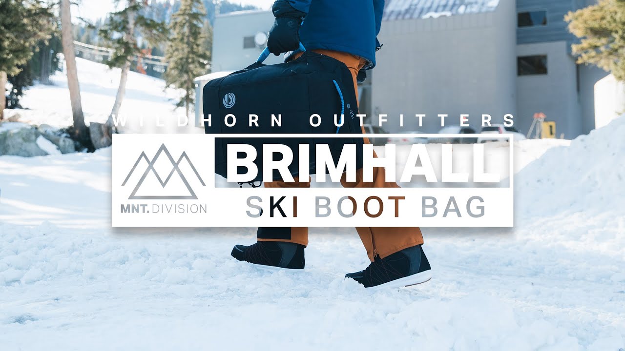 Brimhall Ski Boot bag YouTube