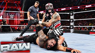 WWE September 10, 2026 Roman Reigns Vs Penta World Heavyweight Championship Match WWE Raw Highlights