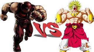 Mugen Marvel Vs Dc - Juggernaut Vs Broly
