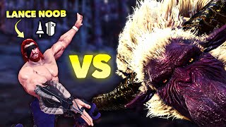 When You Bring a LANCE to a Tempered Furious Rajang Fight