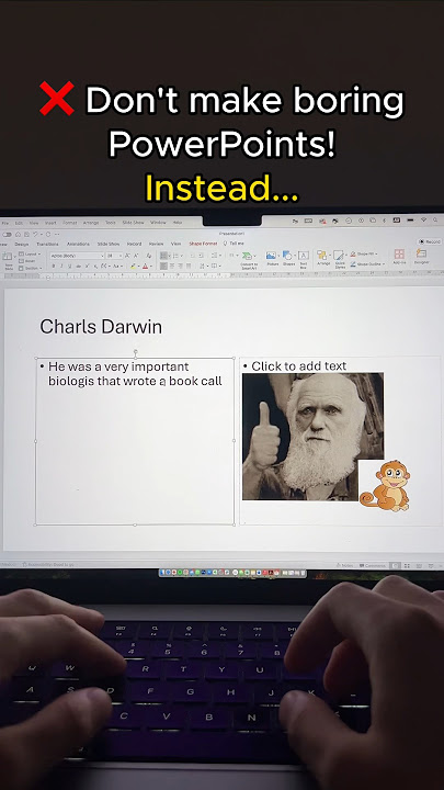 PowerPoint Trick to make a stunning slide for your next presentation ✨ #powerpoint #presentation