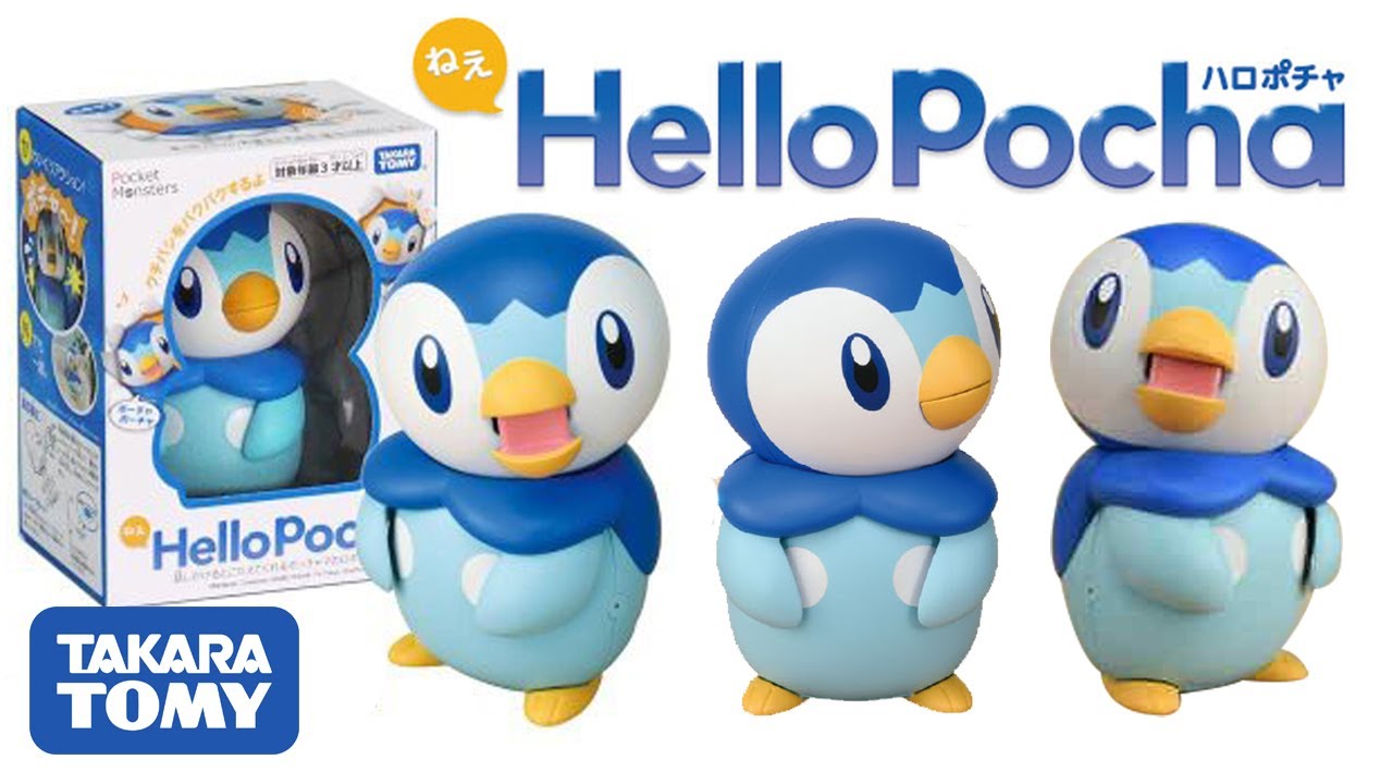 UNBOXING - Takara Tomy Pocket Monsters HelloPocha - YouTube