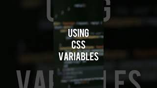 Using CSS Variables - Custom CSS Properties - Learn HTML, CSS, JS #ytshorts #shorts #frontendguruji