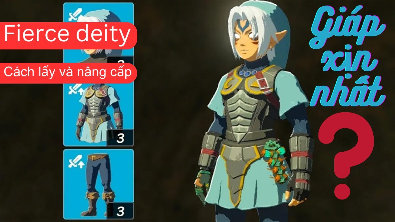 Hướng dẫn nâng cấp và lấy giáp fierce deity | The legend of zelda ...