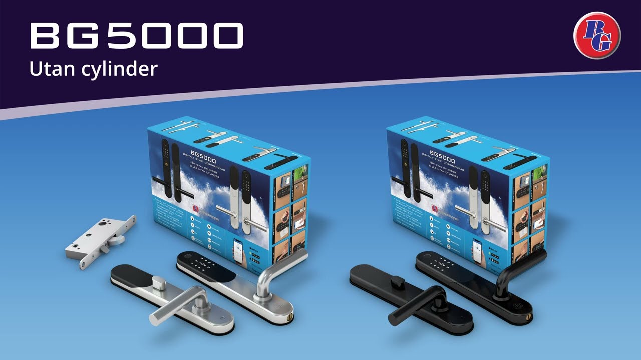 BG5000 Installation utan cylinder