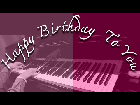 Happy Birthday To You - Piano