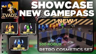 Roblox Evade Retro Cosmetics Set Gamepass Showcase