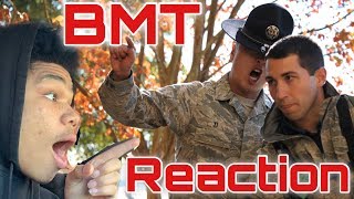 Reacting to Air Force Basic Training ZERO WEEK | Air Force Bmt Zero Week First Chow REACTION