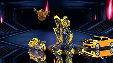 Optimus Prime Multiple Transformation JetRobot Car Game 2023 - Android Gameplay #part..1