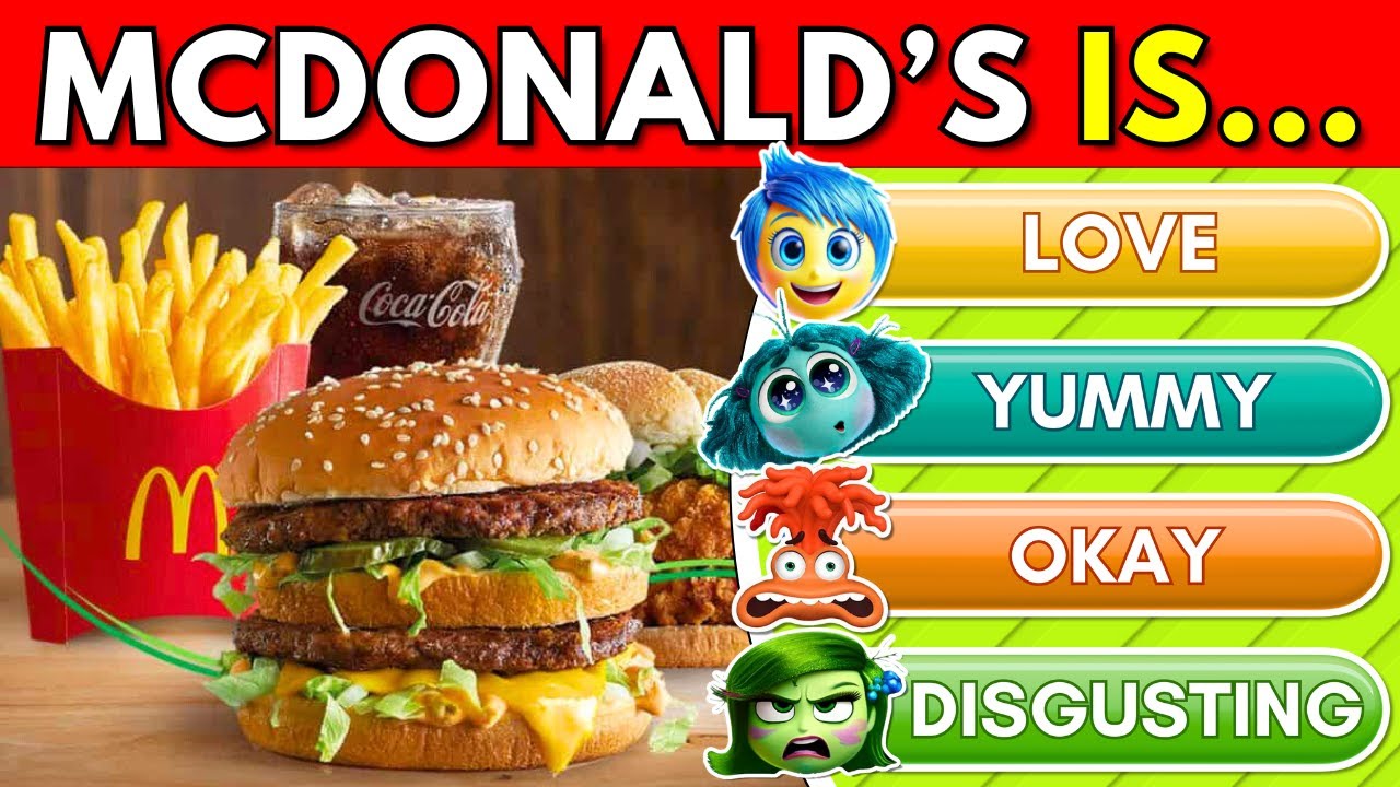 Tier List Fast Food Rate The Junk Food By Inside Out Emotions tier-list-fast-food-rate-the-junk-food-by-inside-out-emotions
