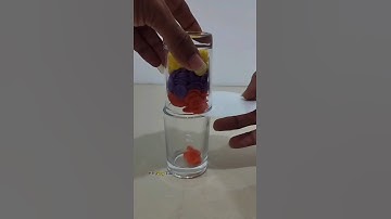 Buttons Shifting to Another Glass. #shorts #satisfying #oddlysatisfying #drop #asmr #pearls #button