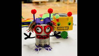 Upcycled Robots Tutorial - Made with McHarper Week 3, ep 2 Art tutorials crafts at home