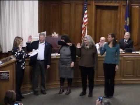 Tom Hansen Oath of Office Administered - January 2, 2018