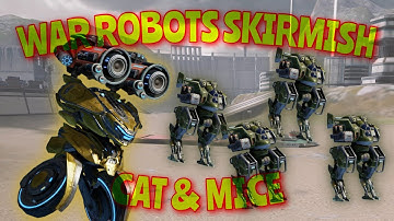 A Cat & Mouse Game In Skirmish Mode (WAR ROBOTS Gameplay)