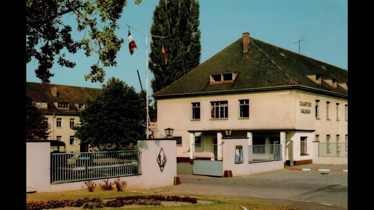 Mon service militaire en France et en Allemagne - CIT 156 à Toul - 83ème RS à Freiburg-im-Breisgau